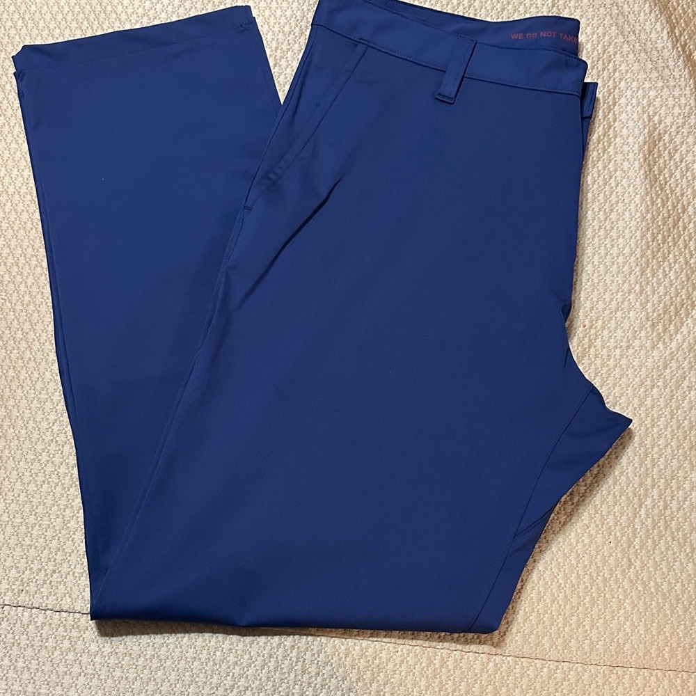 RHONE Men's Navy Dress Pants